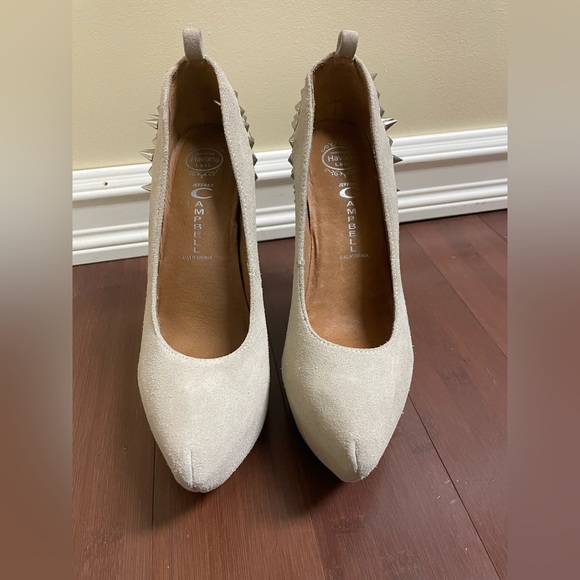 Jeffrey Campbell Spiked/Studded Wedges - Picture 2 of 3